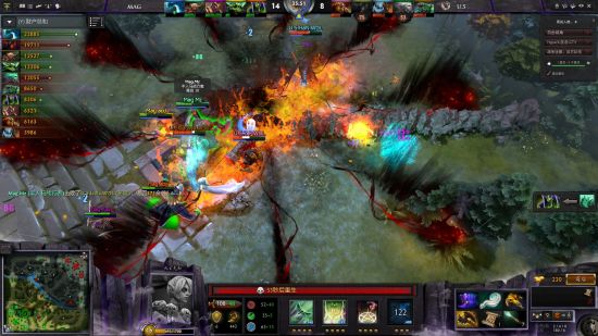 烈的竞争中 烈的竞争中